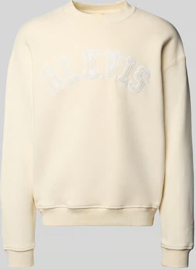BLKVIS Sweatshirt met logo en ronde hals - Foto 2