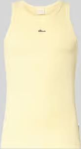 BLKVIS Tanktop in riblook met labelstitching