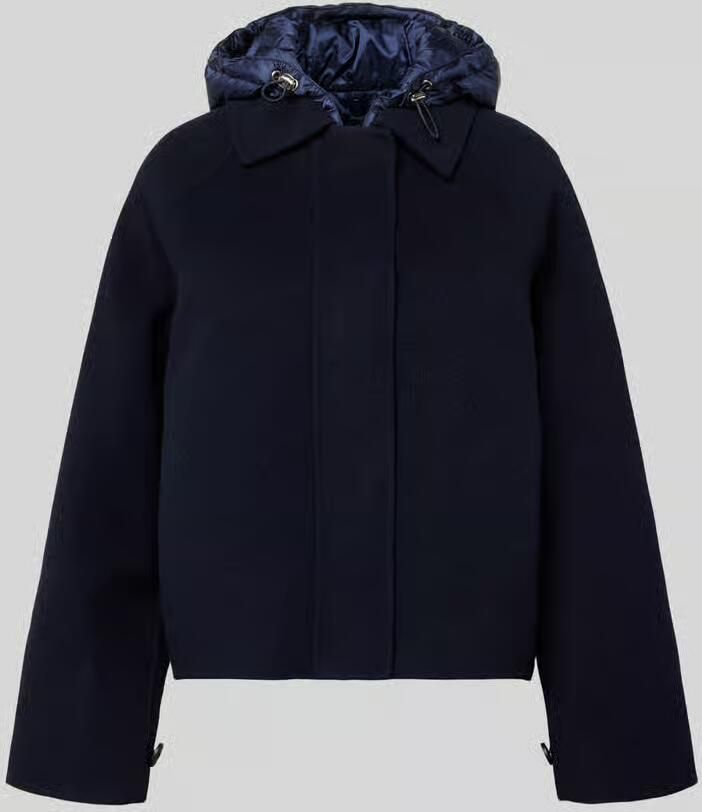 Blonde No. 8 Regular fit jack met platte kraag