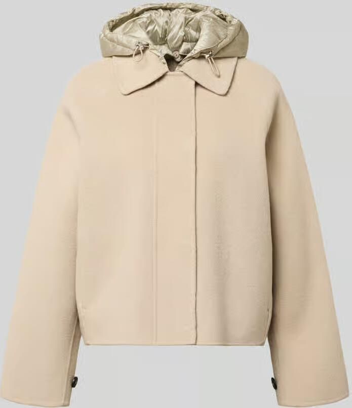 Blonde No. 8 Regular fit jack met platte kraag