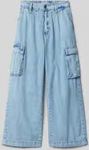 Blue Effect Flared jeans met opgestikte klepzakken
