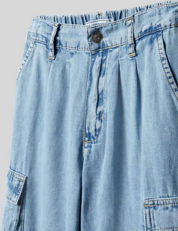 Blue Effect Flared jeans met opgestikte klepzakken