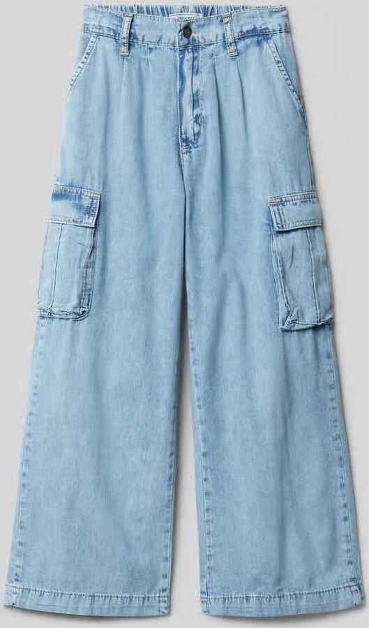 Blue Effect Flared jeans met opgestikte klepzakken - Foto 2