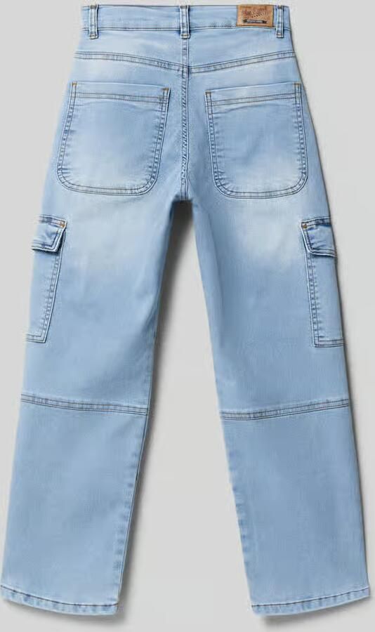 Blue Effect Regular fit jeans met cargozakken