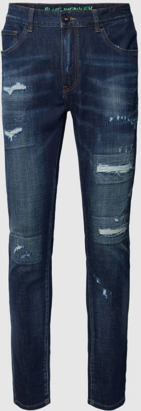 Blue Monkey Jeans in destroyed-look model 'Lenn'