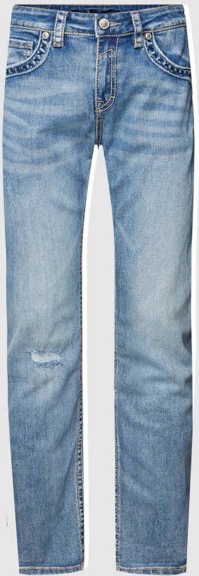 Blue Monkey Jeans met labeldetails model 'Boris'