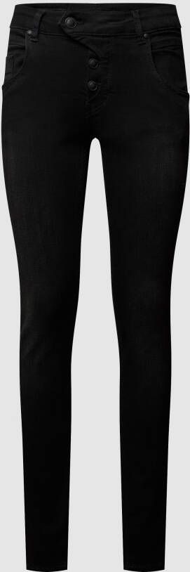 Blue Monkey Skinny fit jeans met stretch model 'Manie'