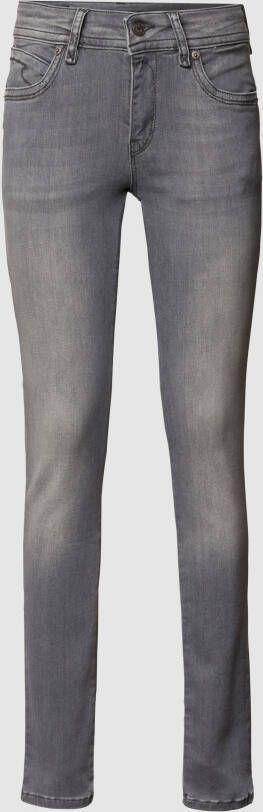 Blue Monkey Slim fit jeans met stretch model 'Laura'