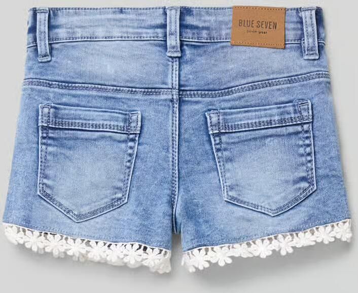BLUE SEVEN Korte regular fit jeans in 5-pocketmodel