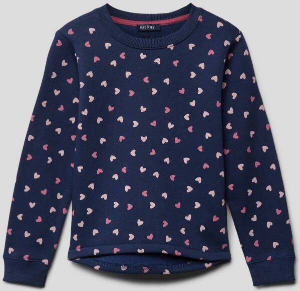 BLUE SEVEN Sweatshirt met all-over motief