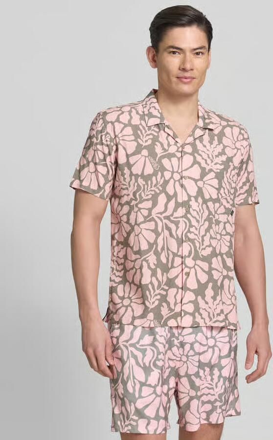 BOARDIES Vrijetijdsoverhemd in all-over look model 'Melo' - Foto 3
