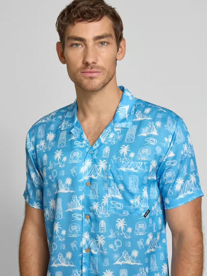 BOARDIES Vrijetijdsoverhemd met knoopsluiting model 'Maya'