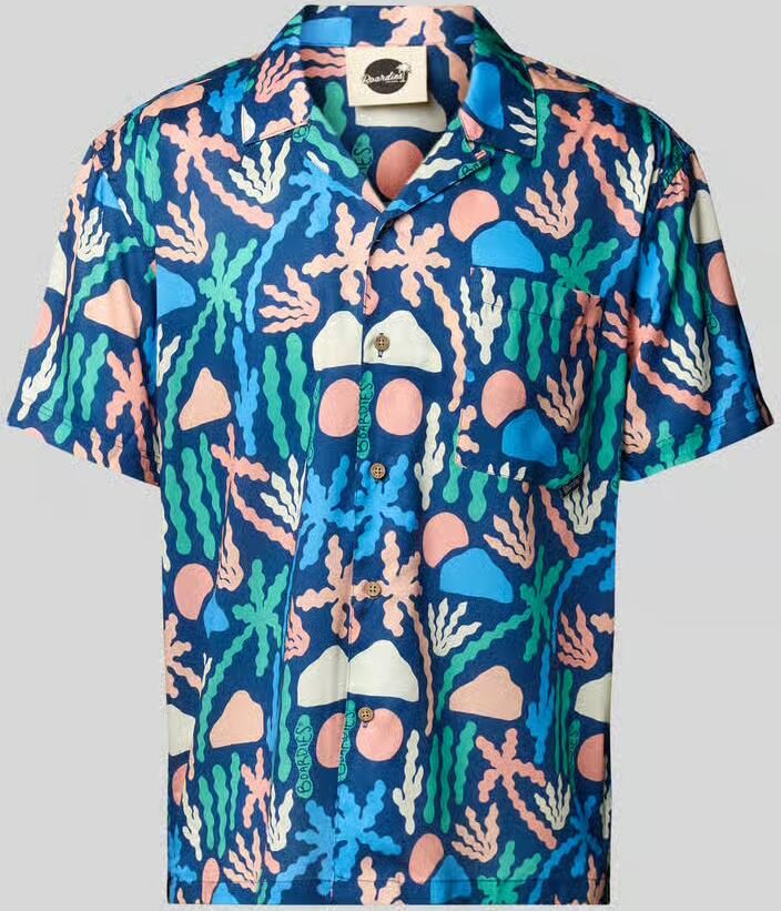 BOARDIES Vrijetijdsoverhemd met knoopsluiting model 'Palm' - Foto 3
