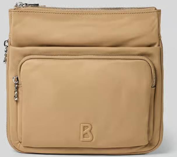 Bogner Handtas met labeldetail en schouderband