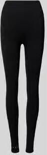 BORN LIVING YOGA Skinny fit legging met brede elastische band model 'India'