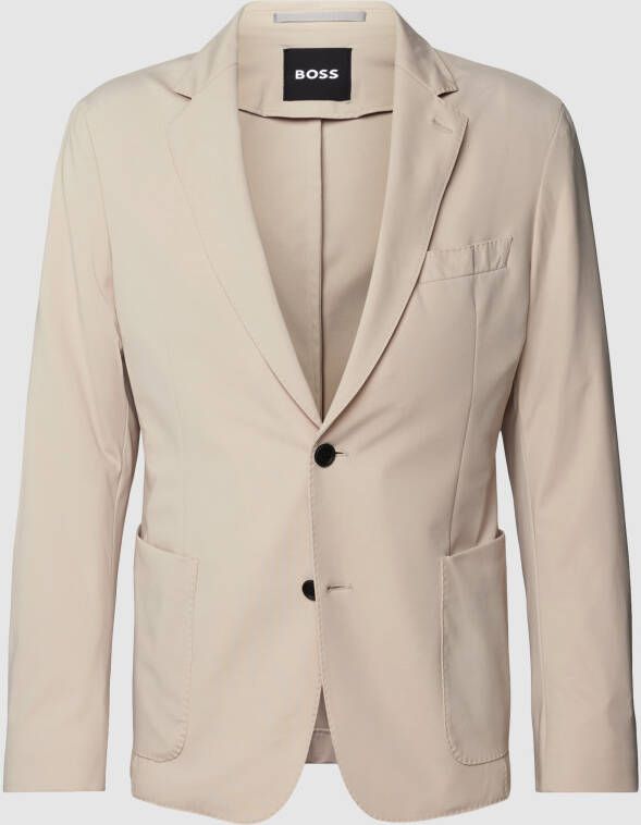 Boss 2-knoops colbert met kissing buttons model 'Hanry'