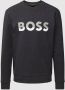 BOSS Athleisurewear Sweatshirt met labelprint model 'SALBO' - Thumbnail 2