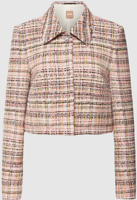Boss Blazer met applicatie van siersteentjes model 'Jappa'