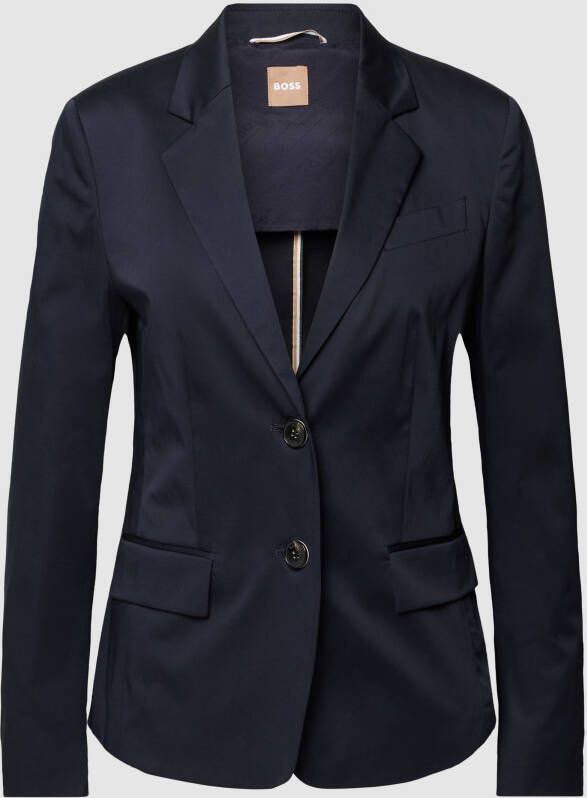 Boss Blazer met klepzakken model 'Jetida'