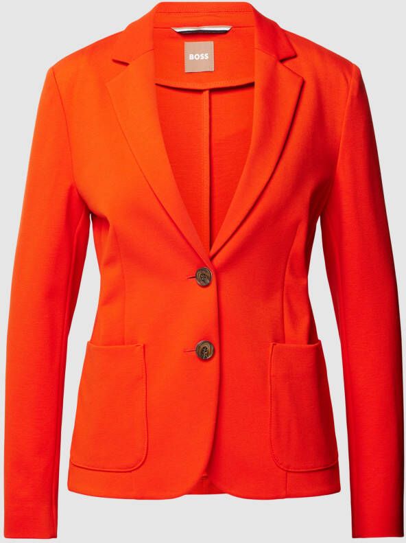 Boss Blazer met steekzakken opzij model 'Jonalahra'