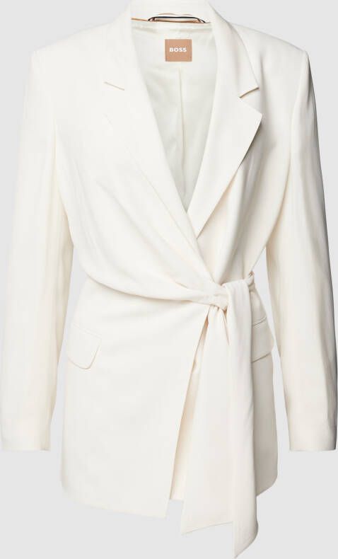 Boss Blazer met stoffen riem model 'Jawana'