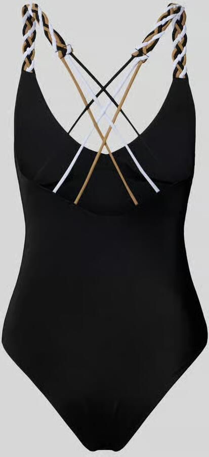 Boss Badpak met vlecht-details model 'BRAID' - Foto 2