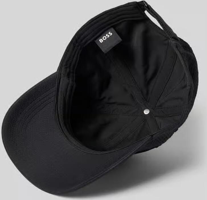Boss baseballpet met logodetail model 'ZED-SEERSUCKER'