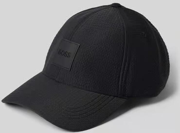 Boss baseballpet met logodetail model 'ZED-SEERSUCKER' - Foto 2
