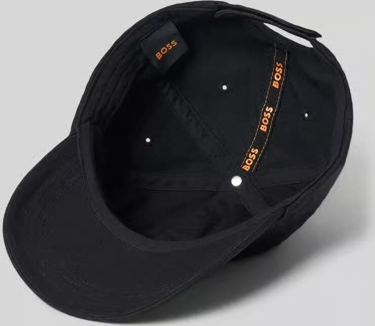 Hugo Boss Zwarte Katoenen Zonneklep Hoed Collectie Black Heren - Foto 10