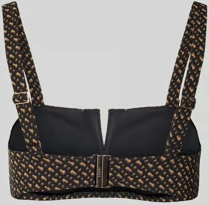 Boss Bikinitop met all-over motief model 'BANDEAU'