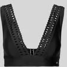 Boss Bikinitop met golvende zoom model 'EYELET' - Foto 3