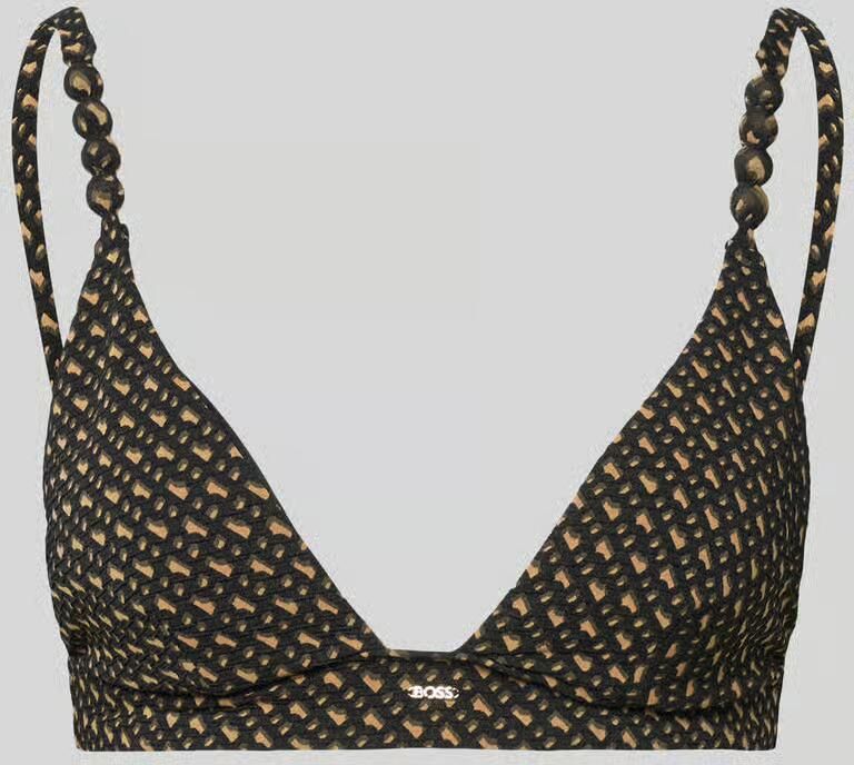 Boss Bikinitop met labeldetail model 'PEARL' - Foto 2