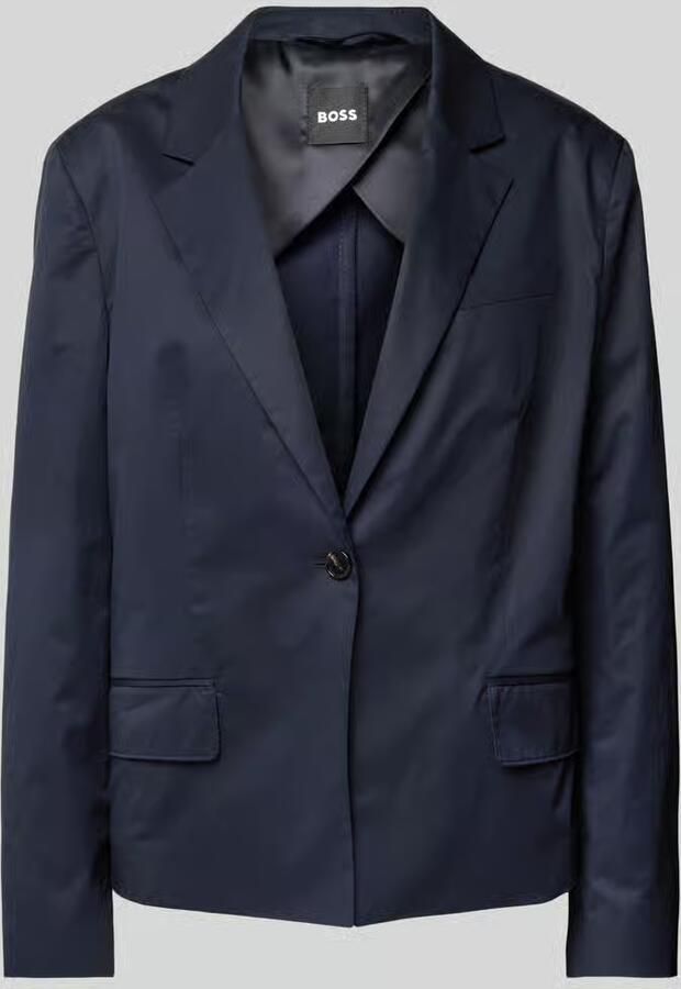 Boss Blazer met paspelzak op de borst model 'Jaleto' - Foto 2