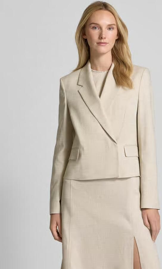 Boss Blazer met paspelzak op de borst model 'Jaleto' - Foto 3