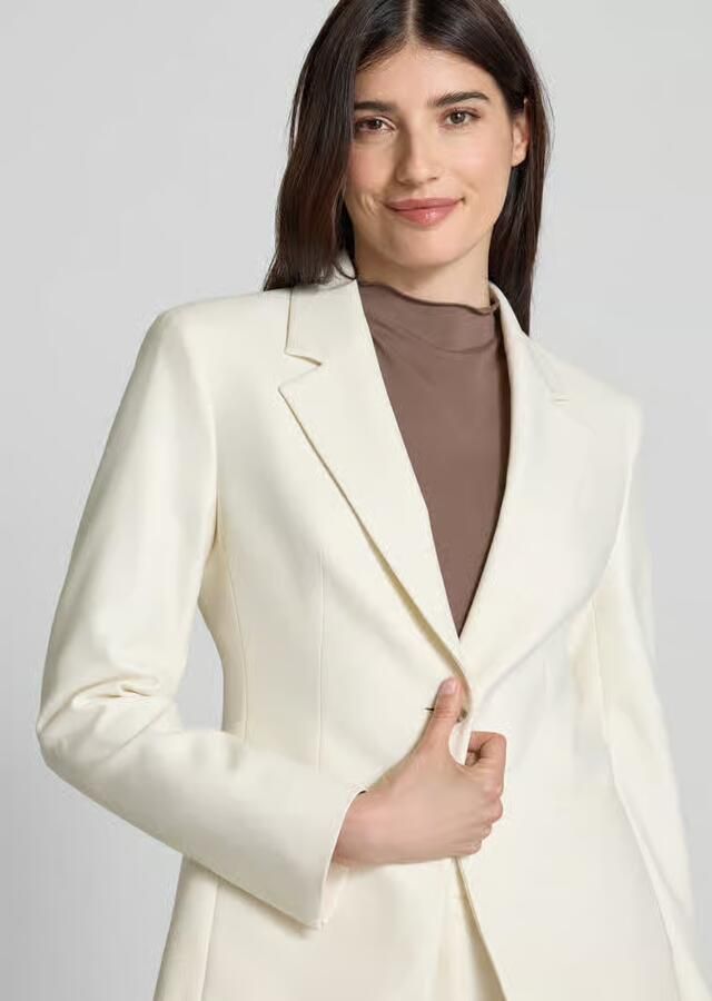 Boss Blazer met paspelzak op de borst model 'Jia' - Foto 2