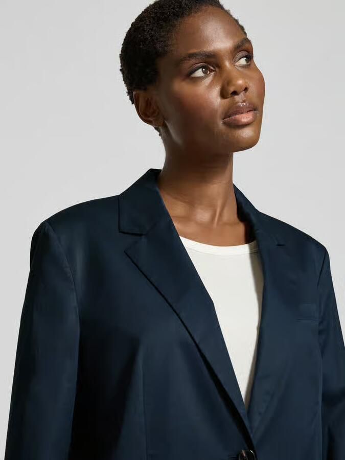 Boss Blazer met paspelzak op de borst model 'Jupan'