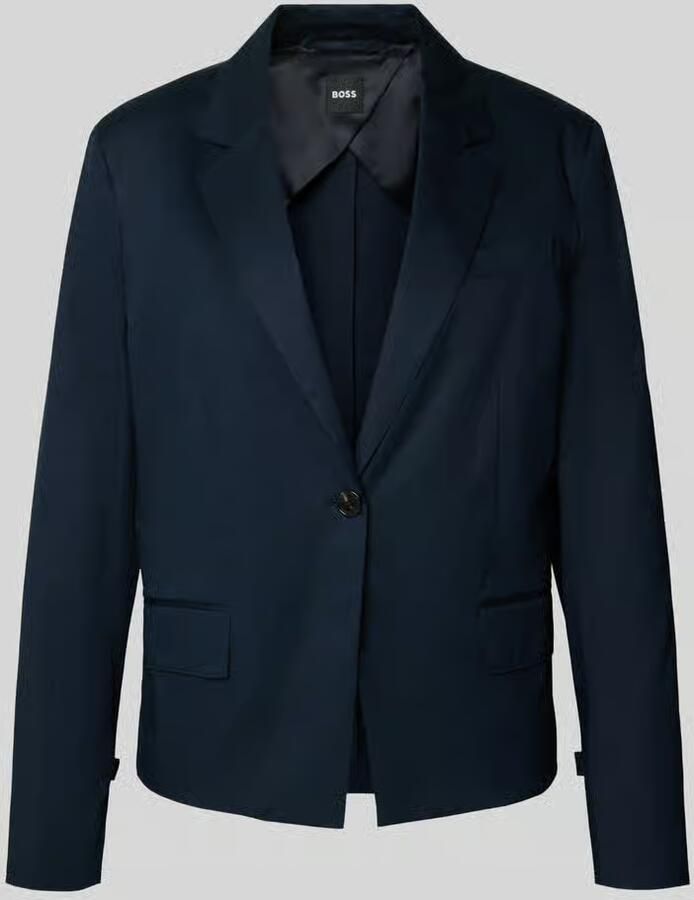 Boss Blazer met paspelzak op de borst model 'Jupan' - Foto 2