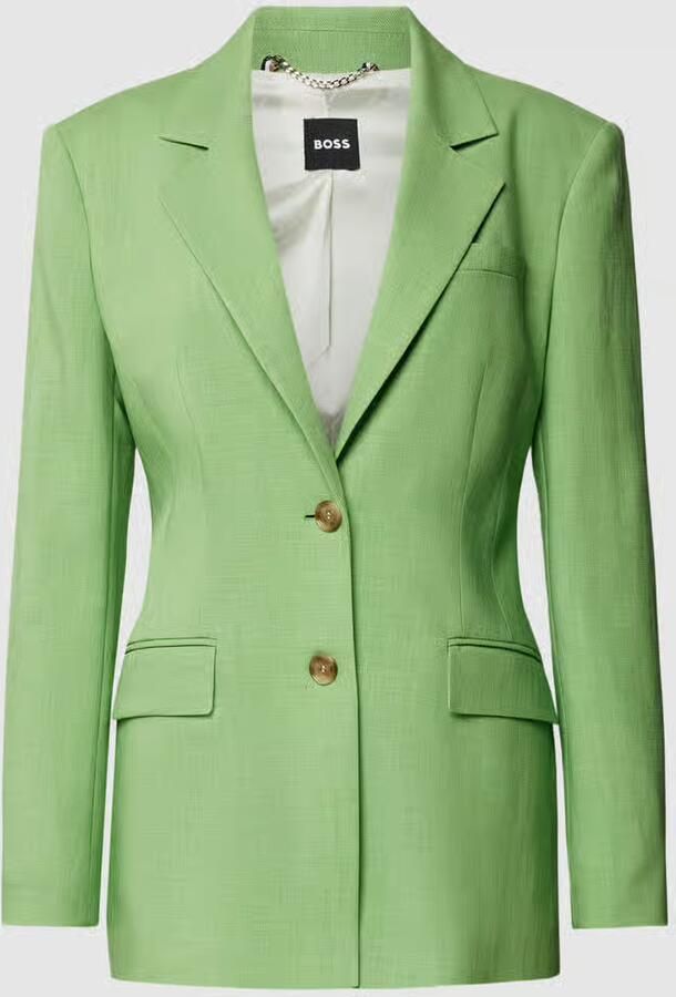 BOSS Black Women Blazer met reverskraag model 'Jerela' - Foto 2
