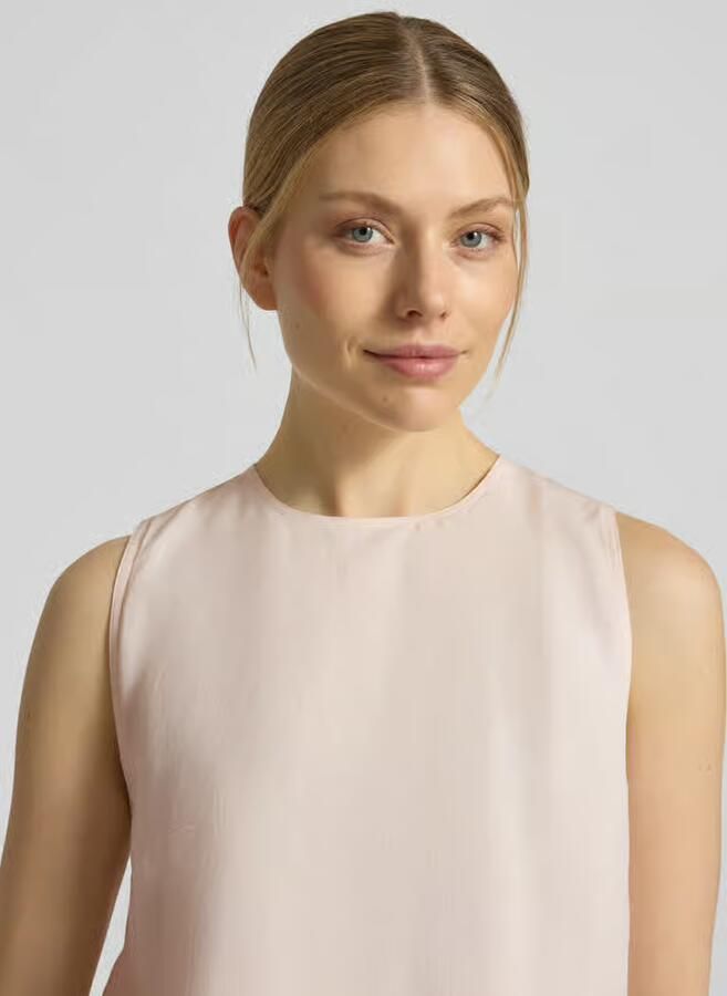 Boss Blousetop met open rug model 'BLINY'