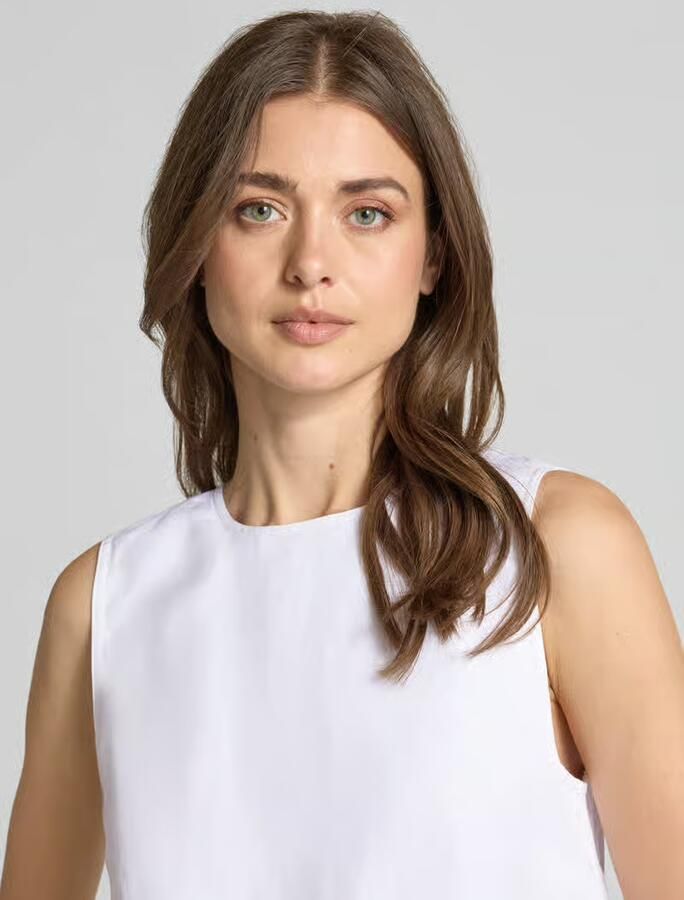 Boss Blousetop met open rug model 'BLINY'