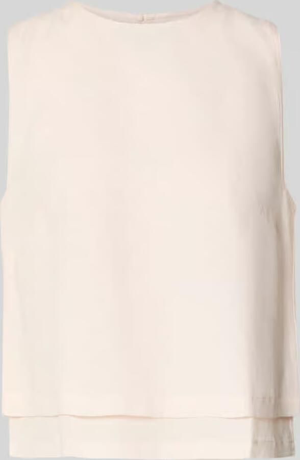 Boss Blousetop met open rug model 'BLINY' - Foto 2