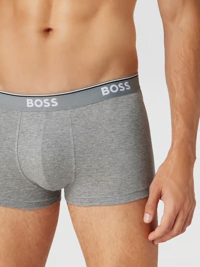 Boss Boxershort met elastische band met logo in een set van 3 stuks - Foto 2