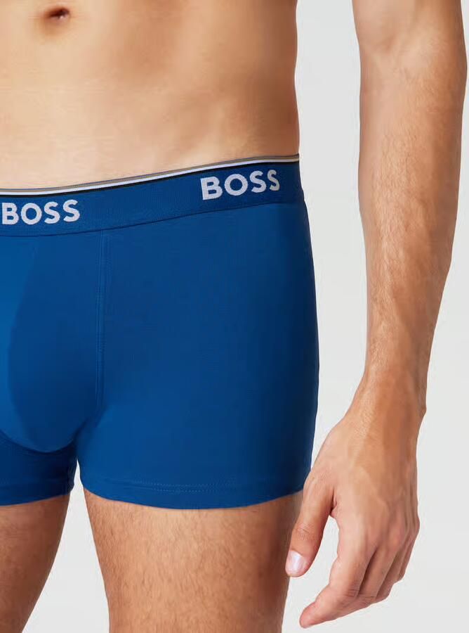 Boss Boxershort met elastische band met logo in een set van 3 stuks - Foto 7