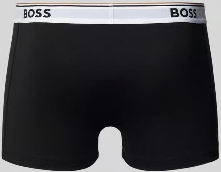 Boss Boxershort met elastische band met logo in een set van 3 stuks
