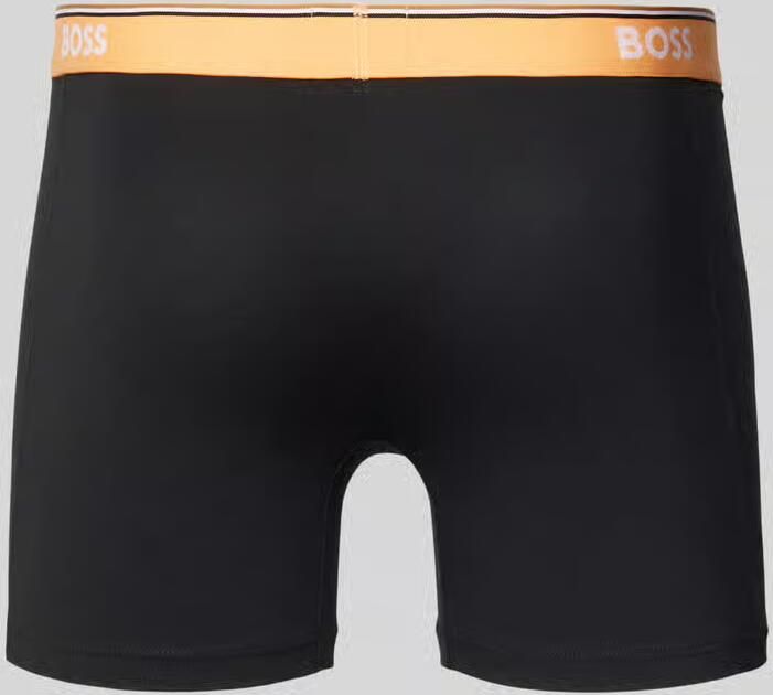 Boss Boxershort met elastische band met logo in een set van 3 stuks