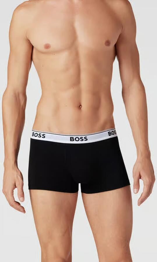 Boss Boxershort met elastische band met logo in een set van 3 stuks - Foto 4