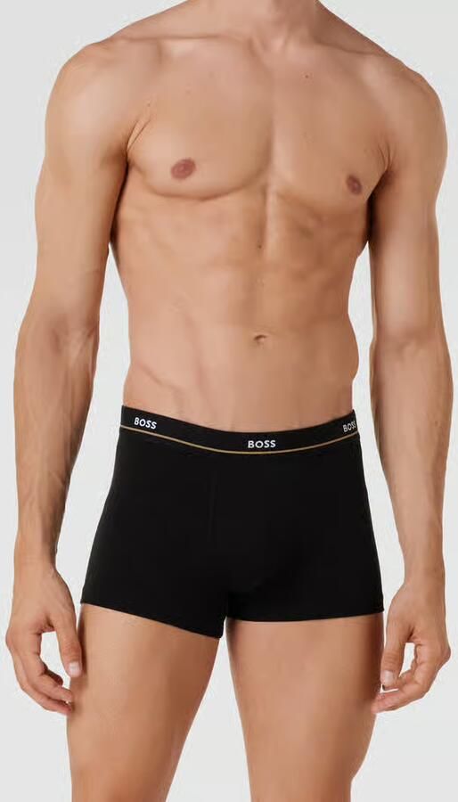 Boss Boxershort met logo in band in een set van 5 stuks - Foto 4
