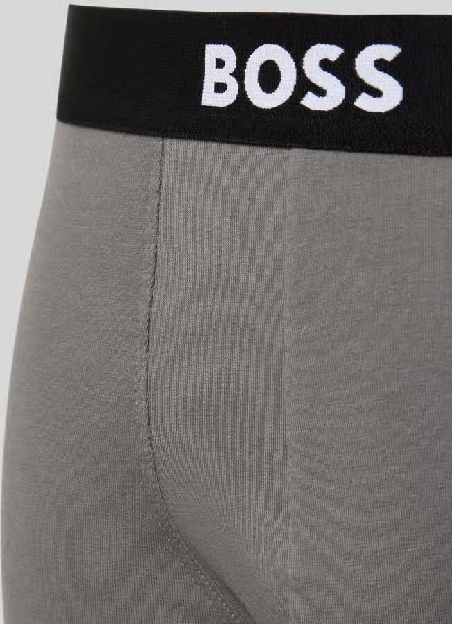 Boss Boxershort van biologische katoenmix model 'TRUNK 3P ONE' in een set van 3 stuks - Foto 2