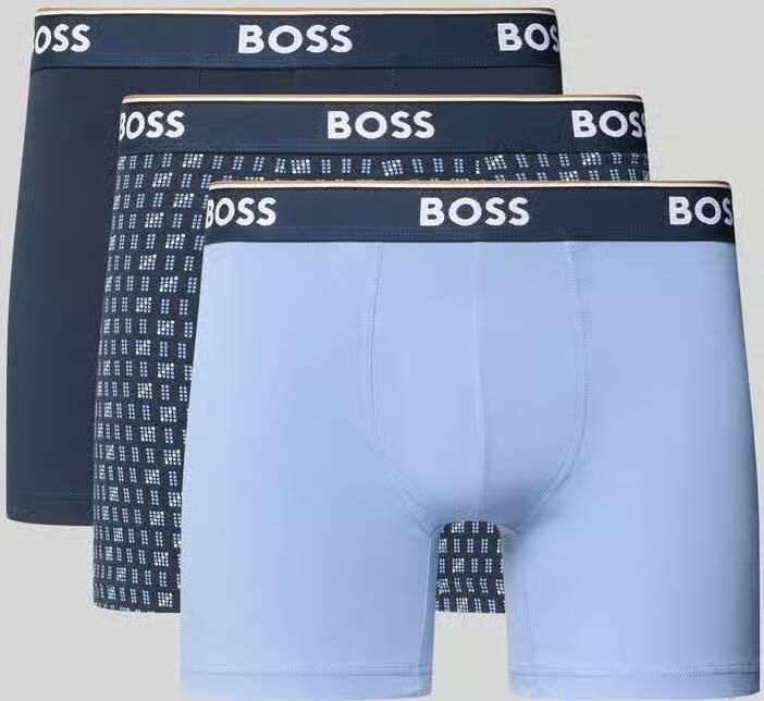 Boss Boxershort van katoenmix in een set van 3 stuks model 'BOXER BRIEF'