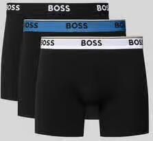 Boss Boxershort van katoenmix in een set van 3 stuks model 'BOXER' - Foto 3